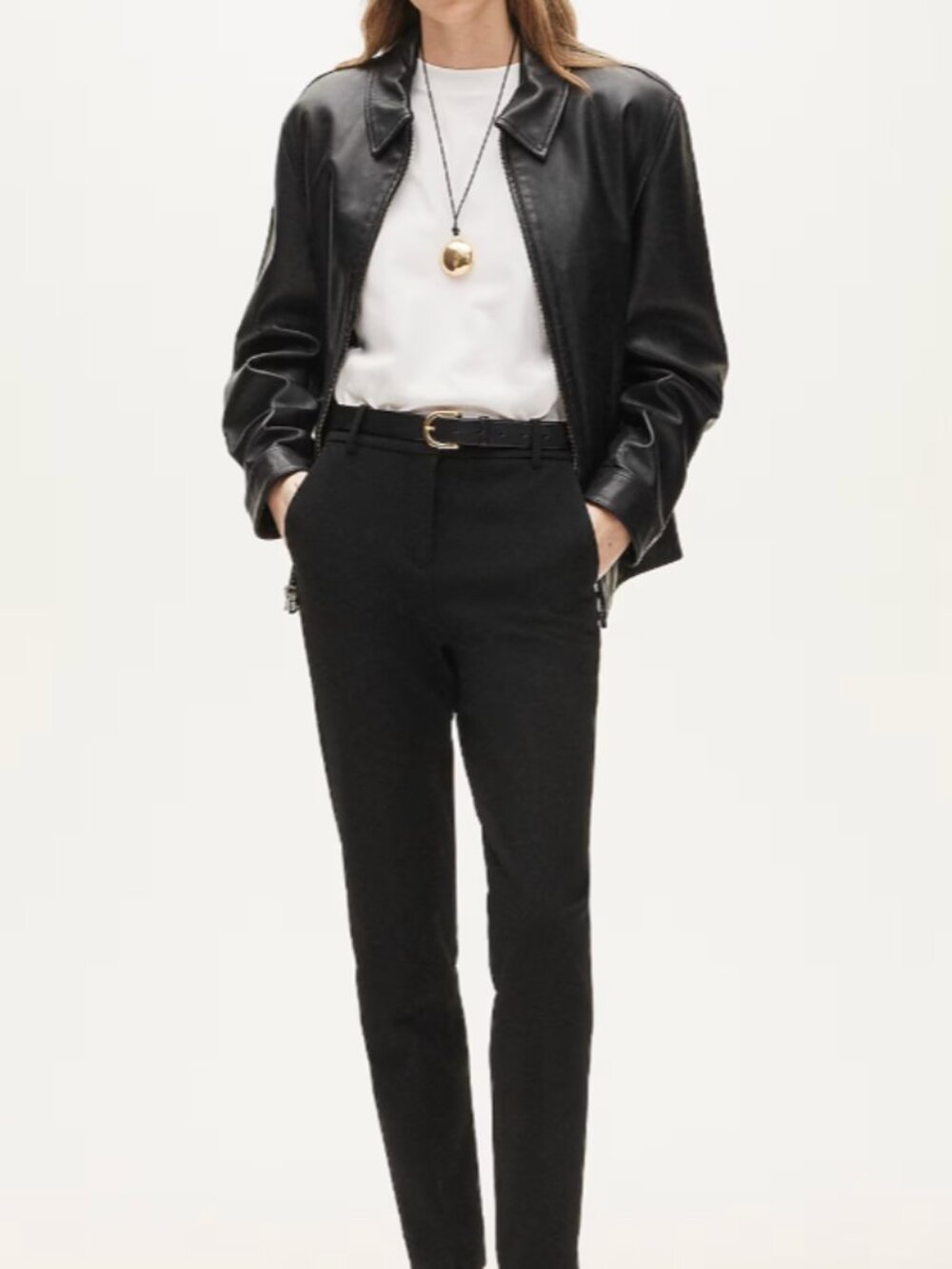 J.Crew Tall high-rise Cameron pant in four-season stretch, Black, Size 16T